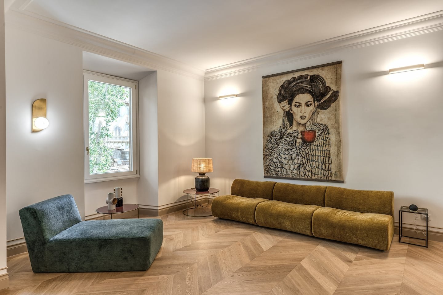 Trastevere · Elegant Essences, soggiorno di Saffi